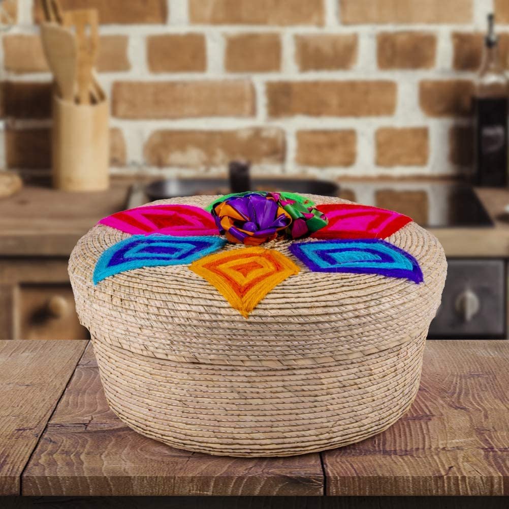 Mexican Handwoven Tortilla Basket (2-Pack)