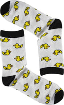 Morning Drawer Unisex Fun Socks - Colorful Funny Novelty Crazy Crew Socks Packs