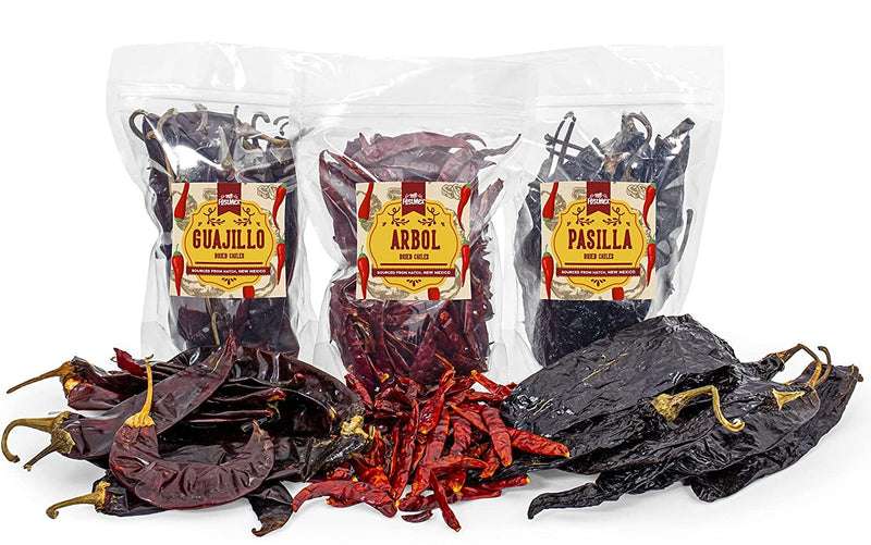Sun Dried Chile de Arbol from Hatch New Mexico | Chile Guajillo Dried Peppers