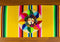 Threads West Authentic Mexican Table Runner Handwoven on Wooden Loom Bright Mexican Saltillo Sarape 60" x 12"