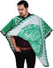 threads west Authentic Mexican Poncho Reversible Cobija Blanket - Aztec Calendar