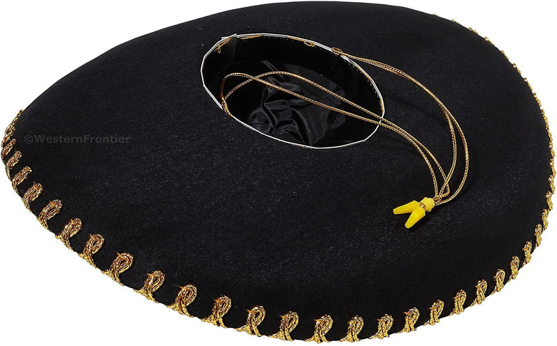 Chapeau de charro Fiesta mexicain bordeaux et argent pour adultes sombrero pour  adultes pour déguisement pour 5 de Mayo mariachi livraison gratuite -   Canada